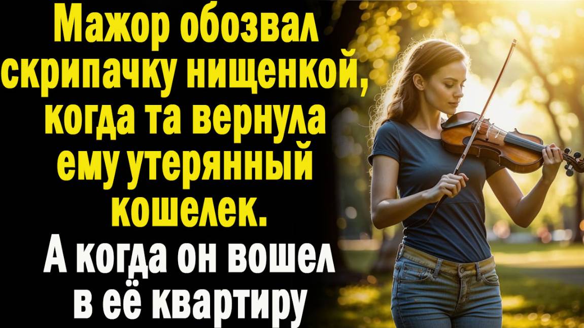 Жизненные истории " Скрипачка на площади!"  Истории из жизни / Рассказы / Читаем и слушаем истории