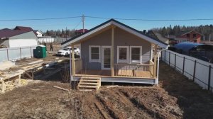 Обзор каркасного домика 63 м² | Проект DALARI