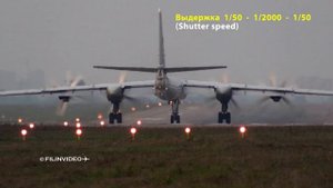 Ту-95МС - Съёмка с изменяемой выдержкой и полет с неубранными шасси. Рязань - Дягилево (2021)