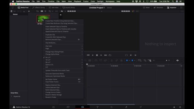Importing the correct channels of audio in DaVinci Resolve смотреть онлайн
