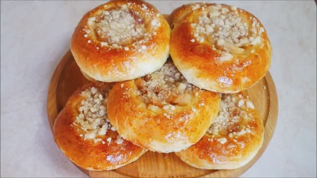 Ватрушки с яблочной начинкой ВОСТОРГ !!! ВКУСНАЯ НЕЖНАЯ ДОМАШНЯЯ ВЫПЕЧКА С ЯБЛОКАМИ домашние