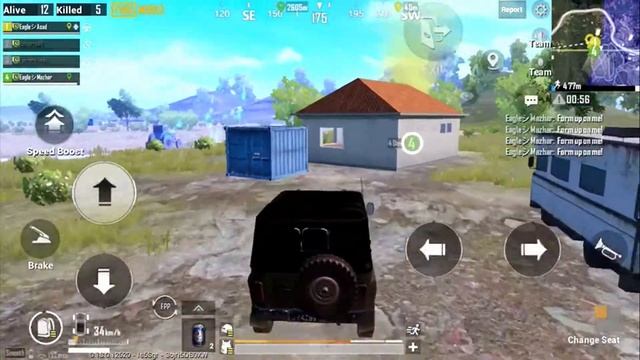 Three squad in last zone vs two of us | 16 kills record | rush gameplay pubg mobile смотреть онлайн