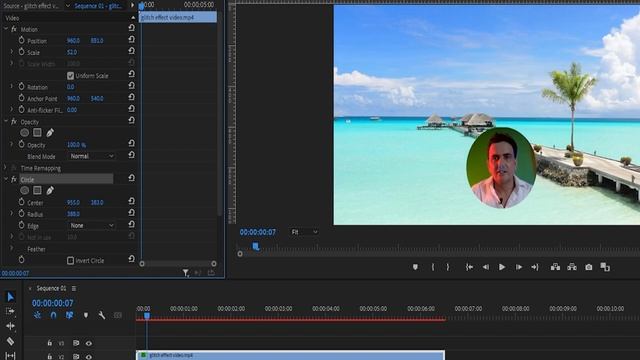 Circle Crop Video or Image Effect in Premiere Pro | How to Crop In Premiere Pro (And Add Borders)