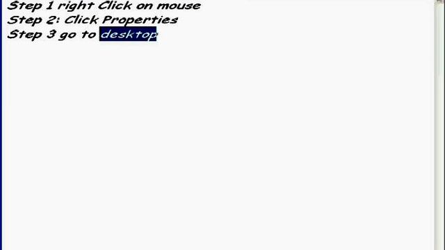 How To Change The Wallpaper On Windows XP!!!