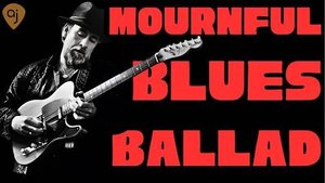 Mournful Blues Ballad Jam Track | Guitar Backing Track (A Minor)