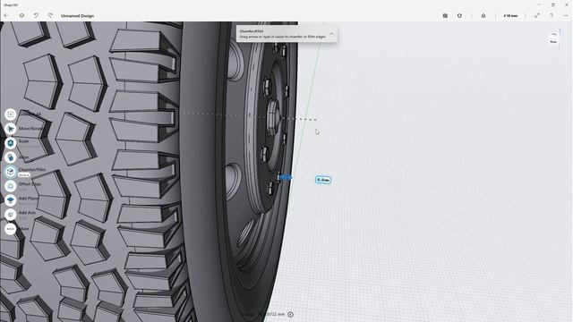 SHAPR3D MODELING TIRE (Windows 11) смотреть онлайн