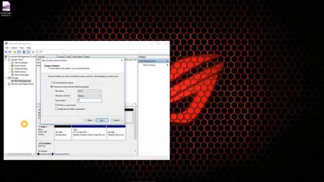 split a local drive/ extend or unsplit it windows 10 ( no application needed) смотреть онлайн