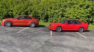 BMW 1M Coupe | E30 M3 Sport Evolution - What they have in common + EAG Super Secret Warehouse Tour