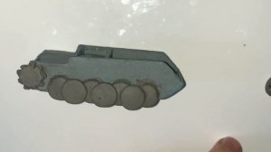 Танк з Пластиліну гриль 15 (Plasticine tank grill 15)