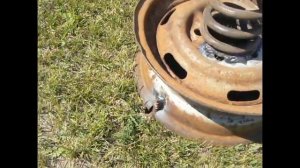 Самодельное вращающееся пугало "НЕЧТО"