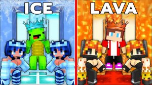 Майки АЙС против Джей Джей ЛАВОВОГО короля - Битва за королевство - Анимация для Майнкрафта
