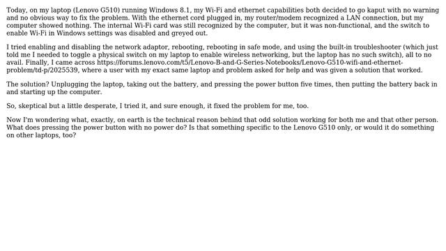 Unix & Linux: What does pressing the power button on a laptop with no power do? смотреть онлайн