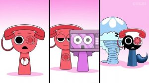 Sprunki Ретейк - фаза 4, мистер Fun Computer,  все фазы - сборник Incredibox