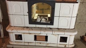 Изразцовая печь Белоснежка