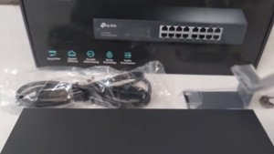 SWITCH TL-SG1016D 16 PORTAS TP-LINK - REVIEW EQUIPAMENTO EMPRESARIAL TOP - REDE DE COMPUTADORES