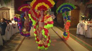 Бразильский танец на свадьбе