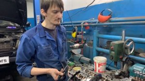 Сборка перегретой гбц Вольво хс90 с мотором 2,5т.