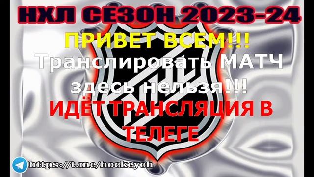 🔴 Ванкувер Кэнакс — Нью-Йорк Айлендерс. СЕЗОН НХЛ 2023-24!!!