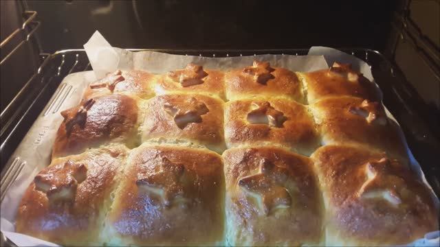 Булочки пирожки со сливами в духовке ВКУСНЕЙШЕЕ дрожжевое тесто для пирожков выпечка со сливами