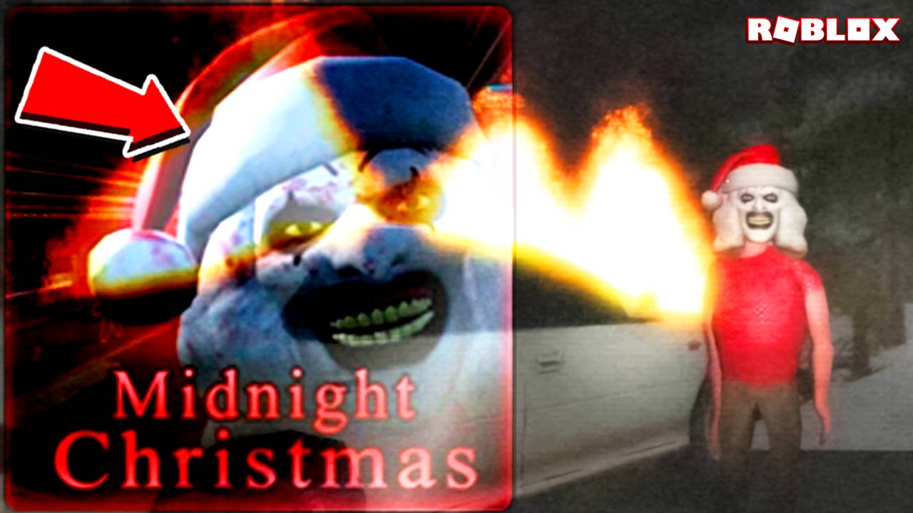 🎄ДЕД МОРОЗ ПРИШЁЛ ЗА МНОЙ В ROBLOX И ЭТО БЕЗУМНО СТРАШНО 😱 Midnight Christmas