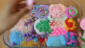 Смешиваем классныей слайм вместе! Самое приятное видео со слаймом ★ASMR★ #ASMR