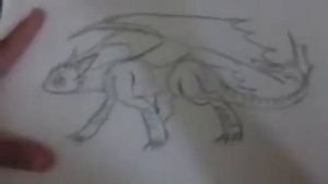 как нарисовать ночную фурию