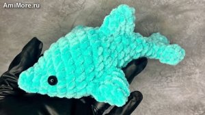 Амигуруми: схема Дельфин | Игрушки вязаные крючком