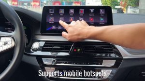 #iheylinkit 2024 NEW BMW Carplay Ai Box WIFI version BW550 ultra demo for Youtube Video Playing