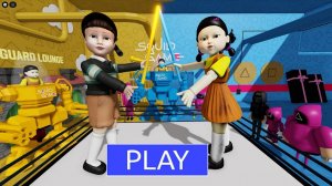 ИГРА В КАЛЬМАРА КУКЛА ПРОТИВ МАЛЬЧИКА КУКЛЫ в BARRY'S PRISON RUN! OBBY в РОБЛОКС