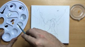 РИСУЕМ ДРАКОНА из фильма ГАРРИ ПОТТЕР | Обзор масляных красок от Vista Artista