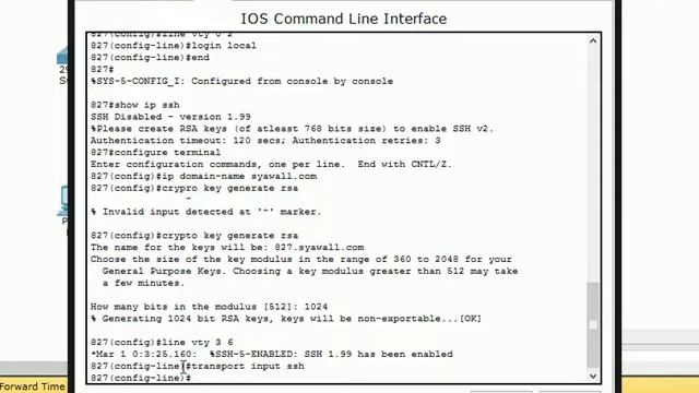 configure Telnet and Ssh - Cisco Packet Tracer смотреть онлайн
