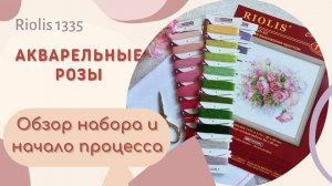 Акварельные розы - СТАРТ длиною в два месяца((( Дайте мне уже ПИНКА...