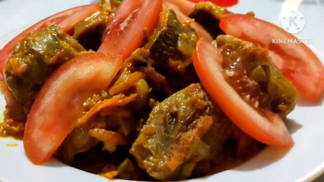 Как вкусно приготовить желудки, рецепт приготовления желудков на сковороде