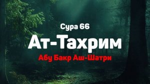 Сура 66 Ат-Тахрим - Абу Бакр Аш-Шатри