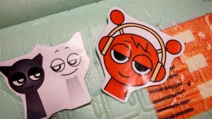 наша коллекция спрунки для детей, рассматриваем наклейки спрунки детские, играем спрунки