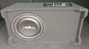 Сабвуфер DL Audio Barracuda 10A Flat в Renault Grand Scenic IV