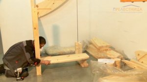 Инструкция по сборке готовой лестницы из сосны ЛС-09М / Assambling a wooden staircase LS-09