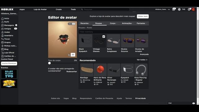 MONTANDO MINHA ROUPA DE NATAL NO ROBLOX! - DÉBORA GAMES YT смотреть онлайн