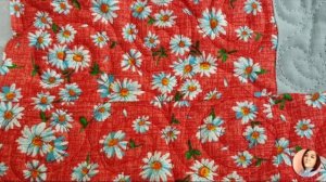 Стежка лоскутного одеяла  - работа в удовольствие!