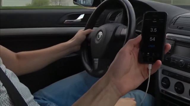 Замер разгона 0-100 Skoda Octavia RS