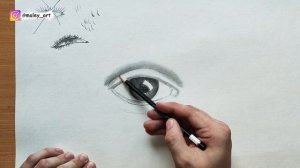 Как нарисовать РЕСНИЦЫ на глазах человека / Урок рисования поэтапно
