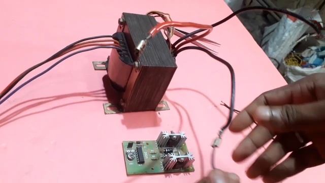 100 watt inverter circuit board full connection || 12v to 220v inverter 100 watt || #JDNELECTRONICS