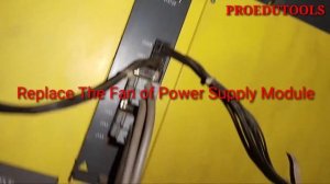 FANUC  Oi-TD ALARM MESSAGE : SV0443 CNV. COOLING FAN FAILURE कूलिंग फैन फेलियर