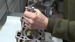 Лада гранта, прирезка сёдел и разворачивание латунных направляющих.