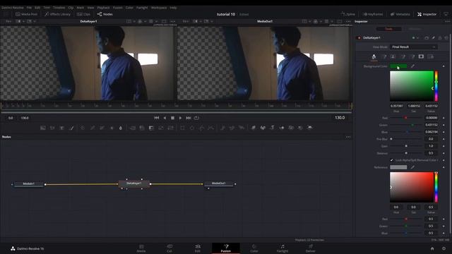 Davinci Resolve Tutorial#9|Greenscreen entfernen|[Full HD][60FPS] смотреть онлайн