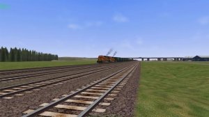 Microsoft Train Simulator | Marias Pass | Introductory Train Ride