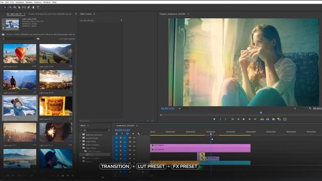 Quick editing with Presets Pack in Premiere Pro смотреть онлайн