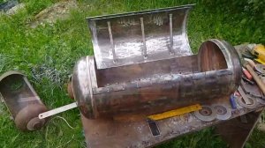Мангал из газового баллона своими руками Просто зарисовка
