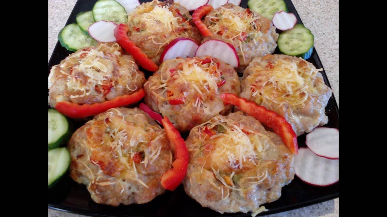 Мясные ватрушки "Королевские"! Ватрушки из мясного фарша. смотреть онлайн