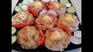 Мясные ватрушки "Королевские"! Ватрушки из мясного фарша.